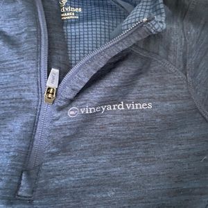 Boy’s quarter zip Navy pullover